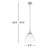 Montrose 1 - Light Single Pendant-71738077-71738075