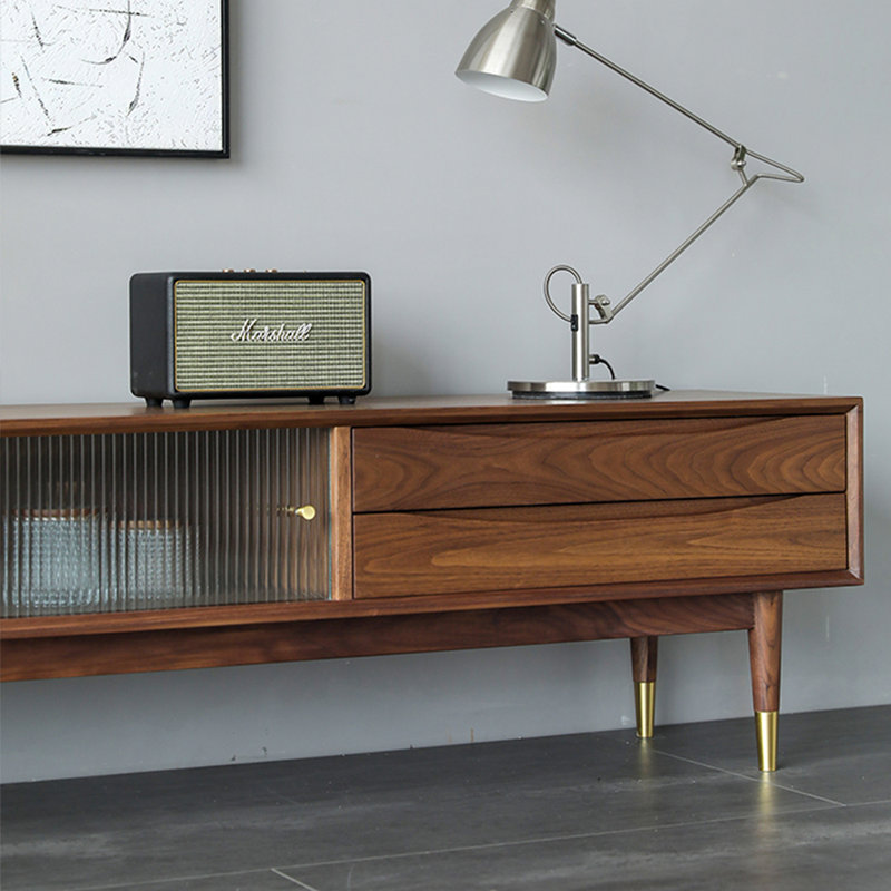 Meuble télé moderne, simple et économique, 82.68"