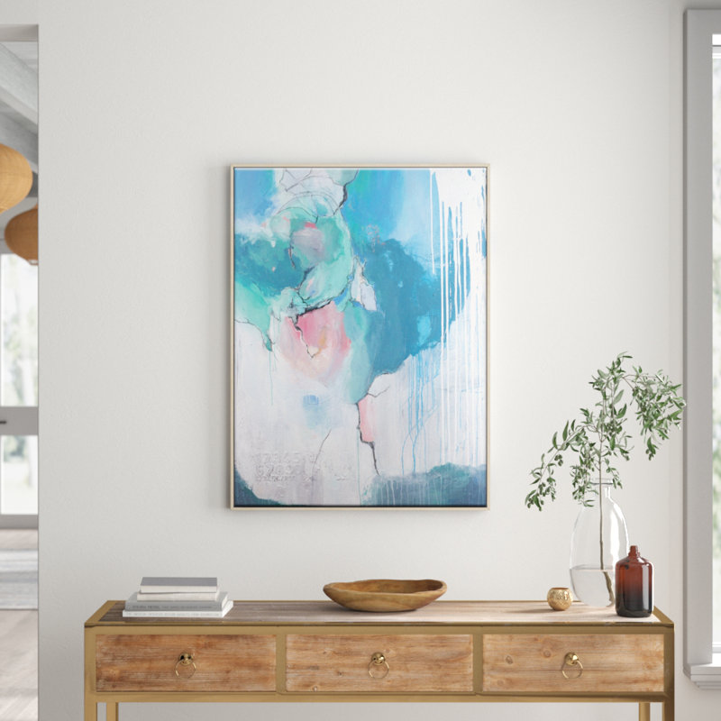 Sugarland by Julie Ahmad - Painting on Canvas, Timber, 51cm H x 41cm W