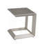 Table basse d'extérieur entièrement en aluminium