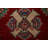 Red Geometric Kazak Oriental Area Rug