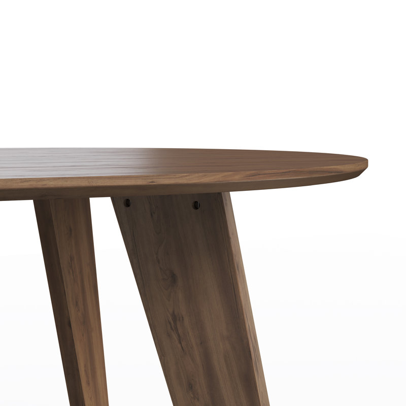 Caspian Oval Dining Table, Walnut
