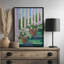 «Geraniums on the Porch» par Carson Overs passer, reproduction d'art-1273081713-1273081669-1273081727