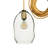 Bubble 1 - Light Brass Pendant