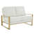 Simili cuir blanc