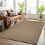 Mystery Modern Washable Jute Fringed Rug-2146132270