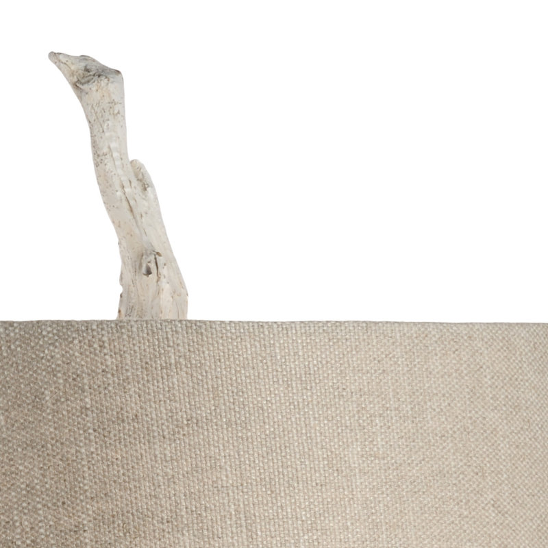Coastal Composite Table Lamp, Antique Whitewash