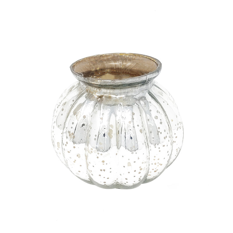 Porte-votive en verre tacheté, Argent