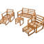 Patrise 48,92 po de largeur avec coussins-1052829329
