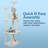 PETMAKER 6-Foot Cat Tower, Cat Condo 9 Sisal Rope Scratching Posts with Hanging Toys-126399146-126399145