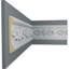 Rail de chaise ambre H 4 1/8 po x P 5/8 po x L 94 1/2 po