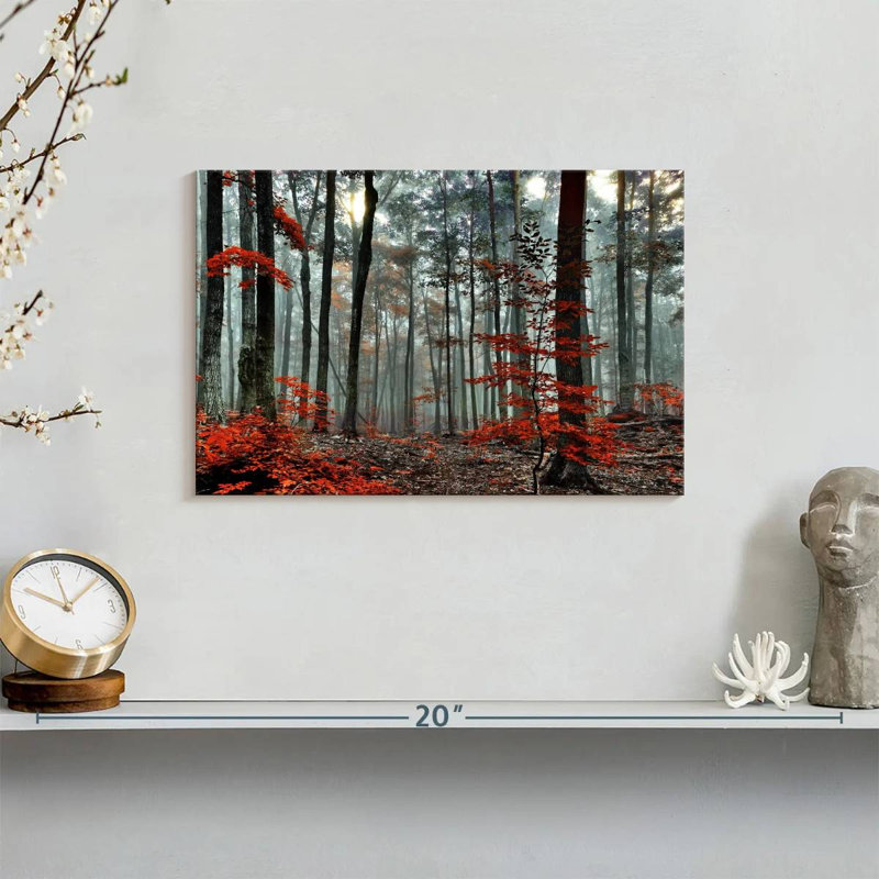 Silent Forest Canvas Print, 8'' W x 12'' H