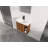 Space-Efficient Wall-Mounted Bathroom Vanity With Premium Features