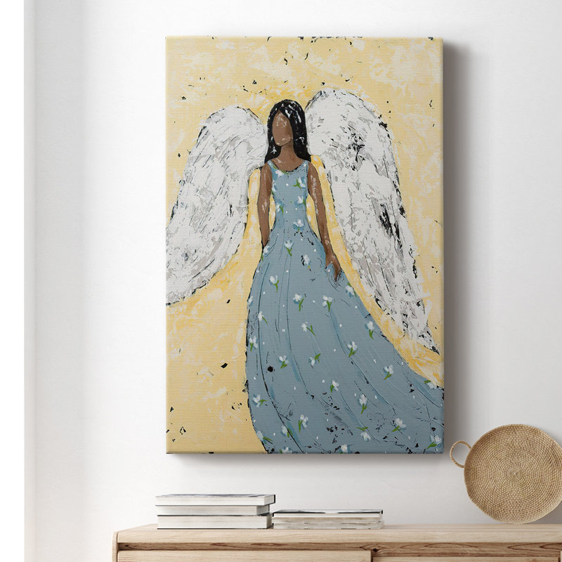 Earthly Angel III " Earthly Angel III " Painting Print, 18" H x 12" W x 1.5" D