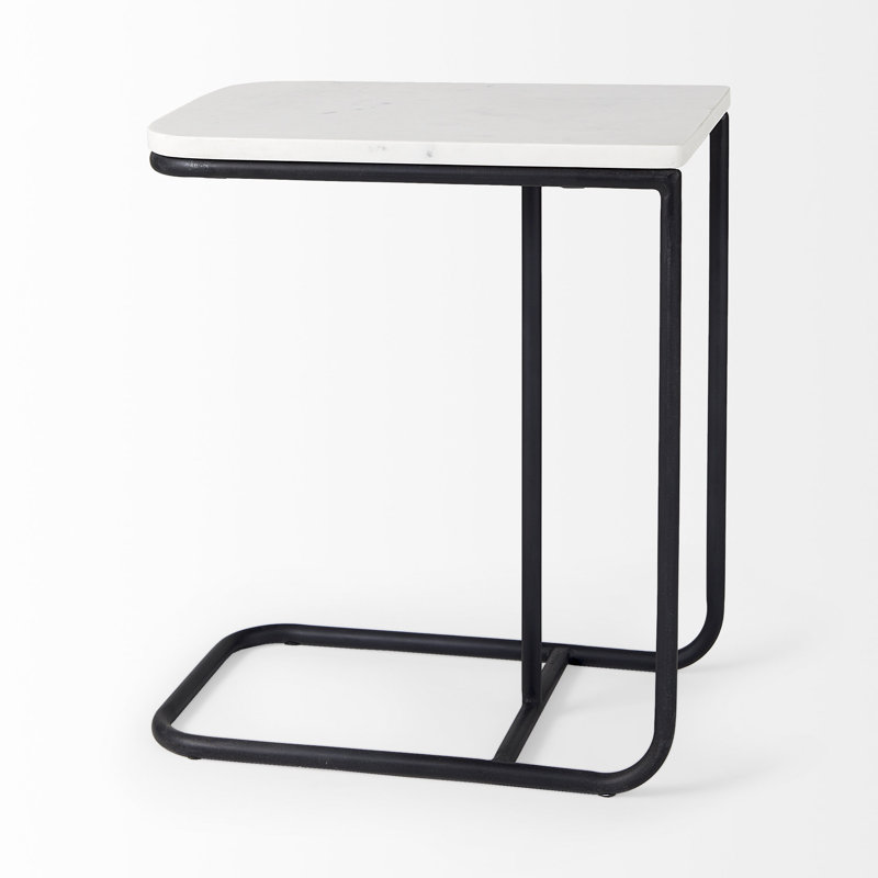 Oskar Marble Top End Table