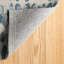 Paint Chip Blue Hand Micro Hooked Wool Rug-57360363