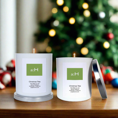 Bougie d'arbre de Noël A: H