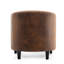 Kathey Upholstered Microfiber / Microsuede Barrel Chair