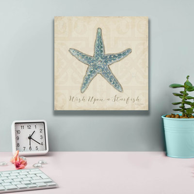 'Beach Treasures 2 Christmas' by Emily Adams Canvas Wall Art