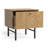 Latitude Run Lanai End Table in Modern Design Nightstand with Storage-559322346