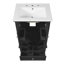 Meuble-lavabo 24 po avec lavabo en céramique, armoire de rangement avec portes à fermeture douce, armoire de salle de bain avec tiroir et séparateurs de tiroir-1856749408