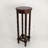 Bamboo styled pedestal with two layers