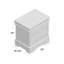 Table de chevet 2 tiroirs Annicia-1119945369