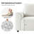  Bernice Modern 48" W Oversized Armchair with Removable Back Cushion-769317088