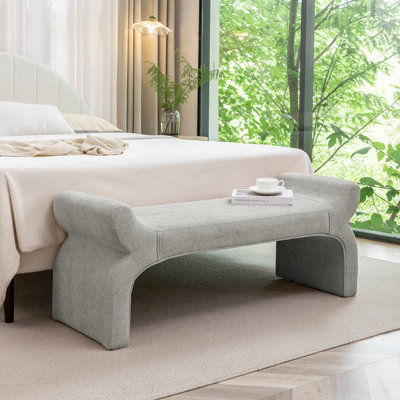 Banc en tissu Wrought Studio ™