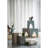 D14x20" Cylindrical Garden Capiz Stool, Accent Side Table