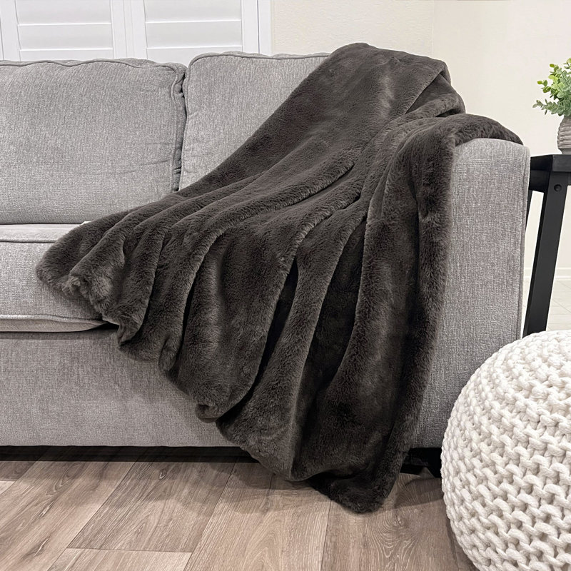 REX THROW, Brown