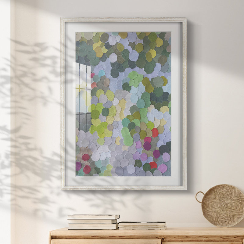 Huntington Gardens - impression encadrée, H 28,5 po x l 20,5 po, Blanc