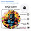 Horloge murale Vibrant Gorilla