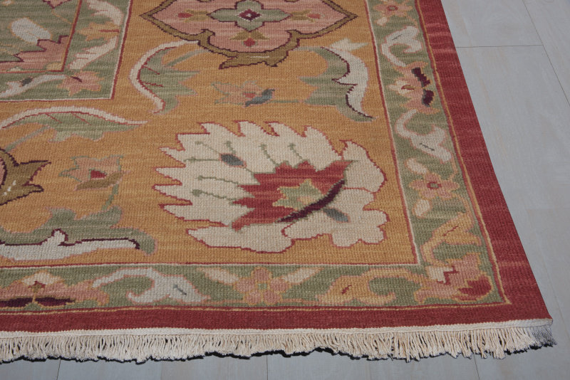 Baar Wool Floral Indoor Rug, Runner 2'6" x 10'