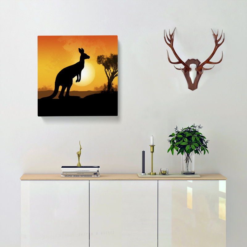 Modern Wall Art - Wrapped Canvas, 35cm H x 35cm W x 3cm D