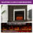 Symple Stuff 47" W Electric Fireplace 2 Drawer Remote Control Five Flame Brightness-522247041