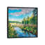 River In Spring Green Forest by Valery Rybakow - Painting on Canvas-63929351-63929352