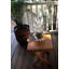 Miami Outdoor Square Teak Side Table