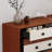 Modern Solid Wood 4-Drawer Stylish Accent Chest