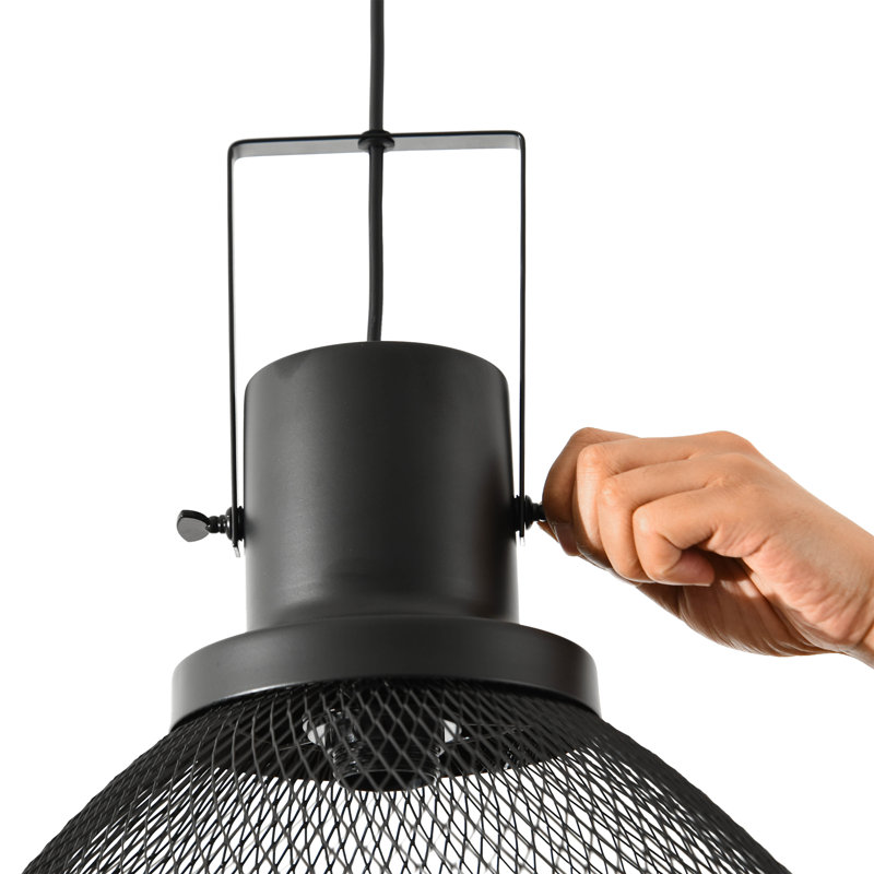 Luminaire suspendu géométrique simple à 1 lumière