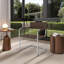 Fauteuil d'appoint en cuir Momei Saddle-263136189