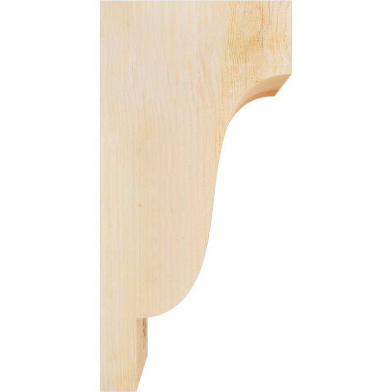 Newport Corbel, H 24 po x l 6 po x P 12 po, Sapin de Douglas, Sciage brut