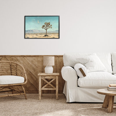 Stretch Of Desert Expanse Framed Giclee, design by Franklyn Gregory