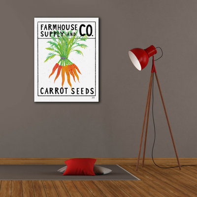 Epic Graffiti 'Kitchen Garden Seed Packet 4' by Melissa Averinos Canvas Wall Art, 26" x 34"