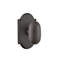 Passage Bronze Egg Knob with # 1 Rose-400697281