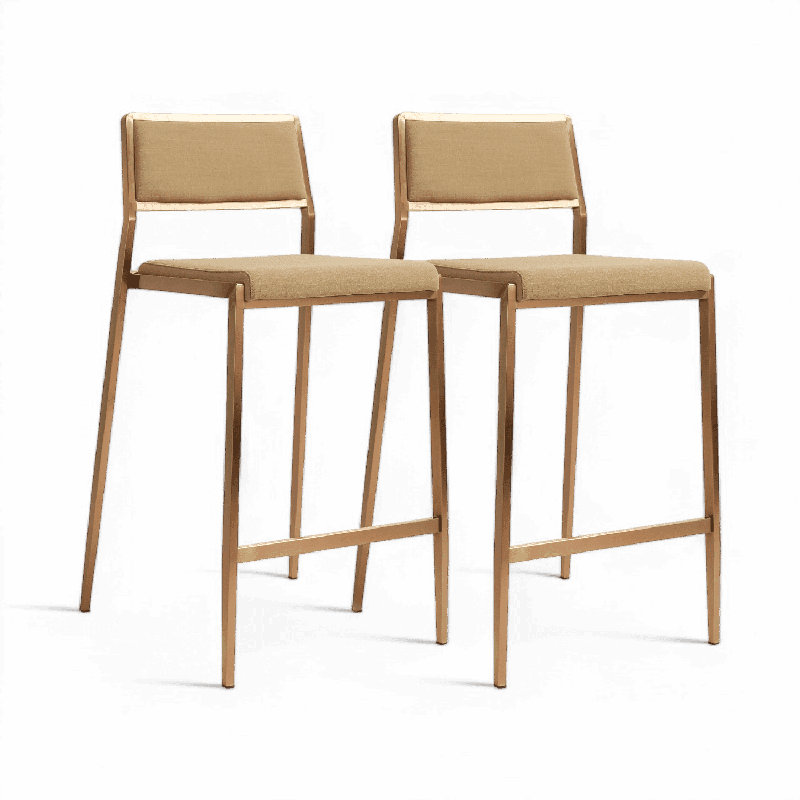 Tabouret empilable Elm - ensemble de 2