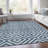 Washable Geometric Indoor / Outdoor Rug-629907837