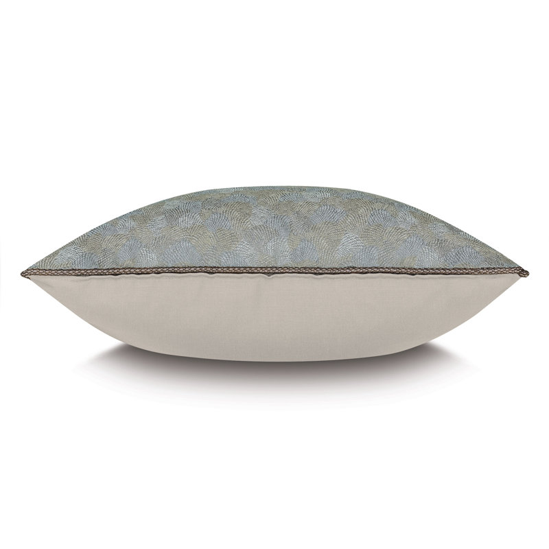Zeylin Metallic Decorative Pillow, Square 27"