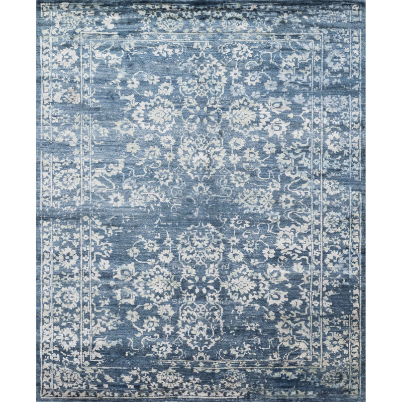 Mirage Viscose Indoor Rug, Rectangle 5'6'' x 8'6''