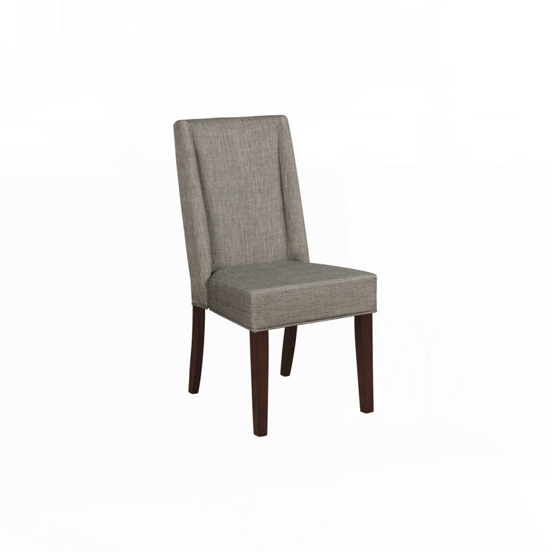 Dark Brown Finish Dining Chairs Set